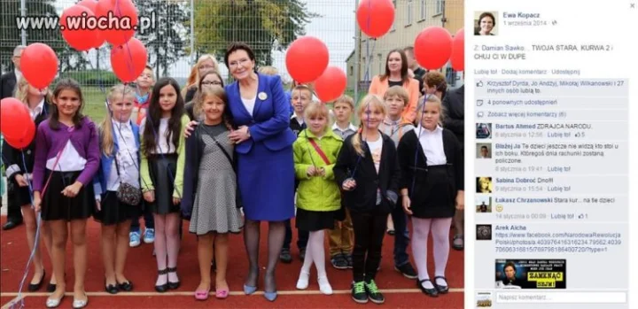 Rośnie poparcie Pani premier