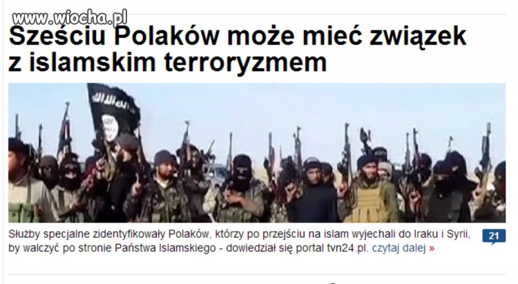 Mam nadzieję że wstępu do Polski nie mają 