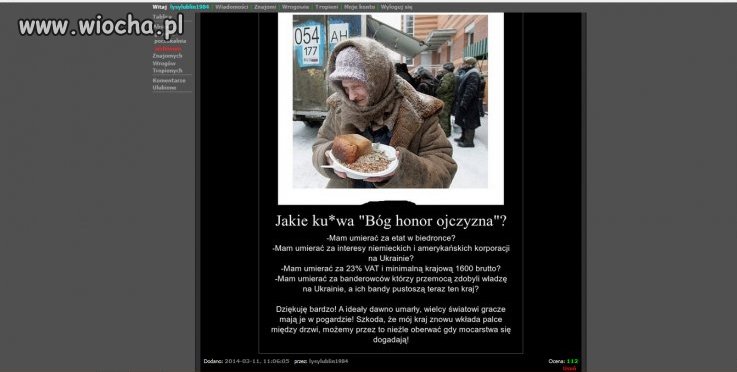 To jest dopiero wiocha że admin wywala 