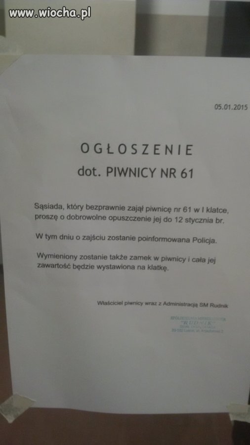 Ogłoszenie