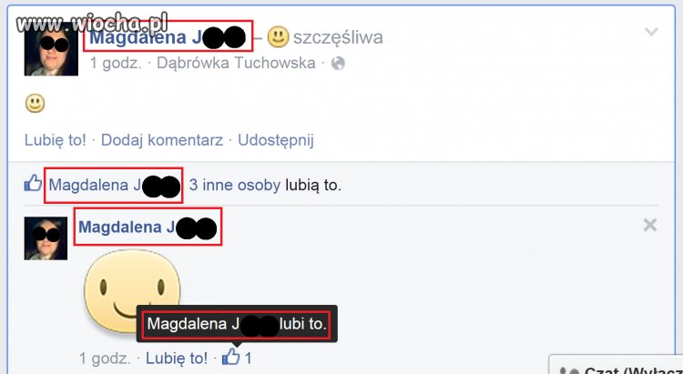 Samouwielbienie na facebooku
