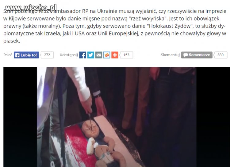Skandaliczna impreza w Kijowie