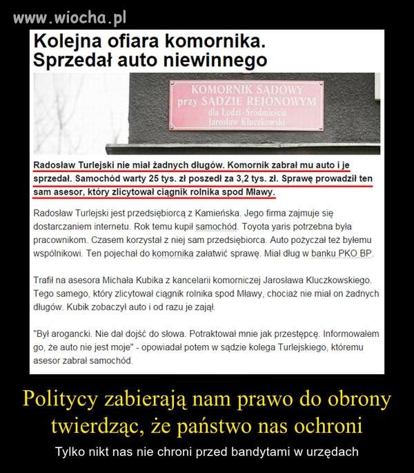 Zwykłe złodziejstwo