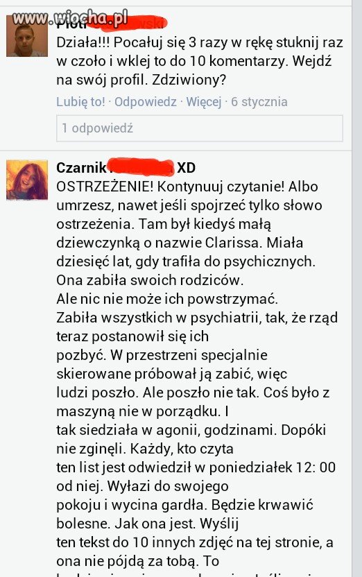 Łańcuszki...