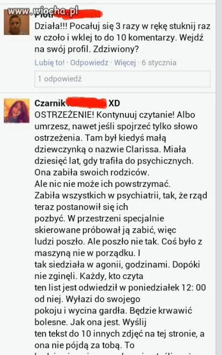 Łańcuszki...