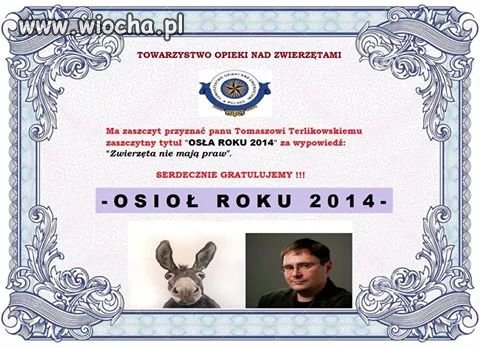 Osioł roku
