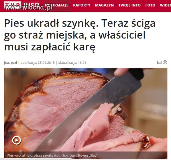 Wielka afera! Na szczęście organy ścigania czujne.