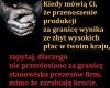 I to się nie tylko tyczy