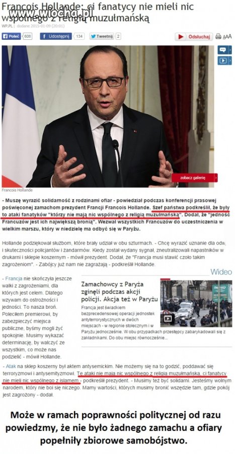 Mają prezydenta kretyna.