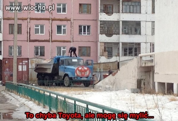 Takiej toyoty to jeszcze nie widzialem
