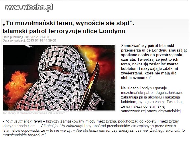 Nie są u siebie a panoszą się