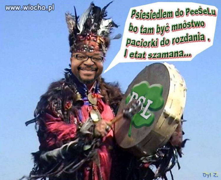 Goodson wstąpił do PSL (wcześniej PO)