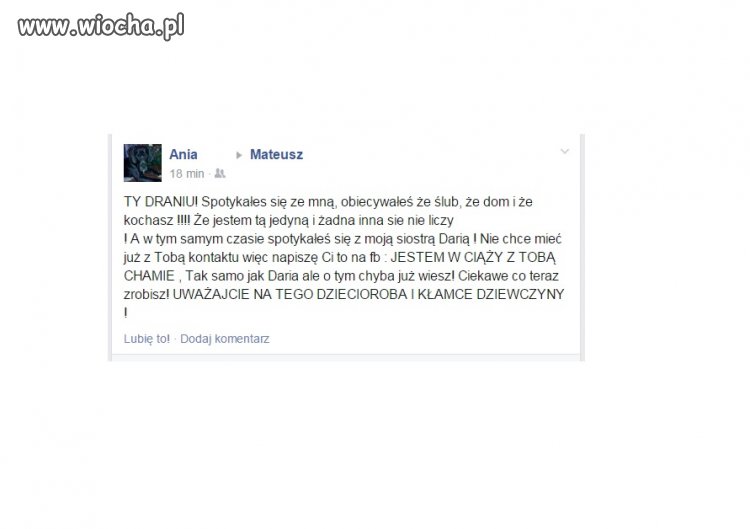 Wyznania na fejsie