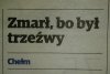 Ja bym dziś nie ryzykował