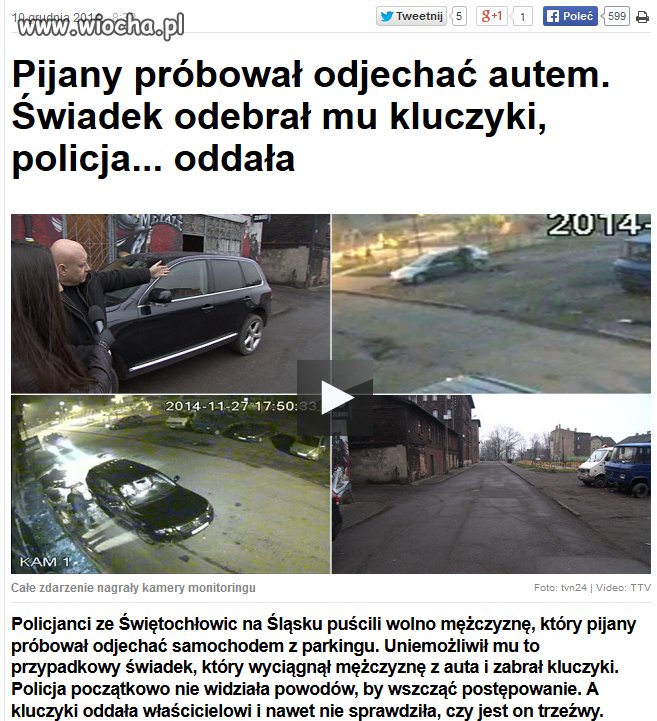 Głupota polskiej policji