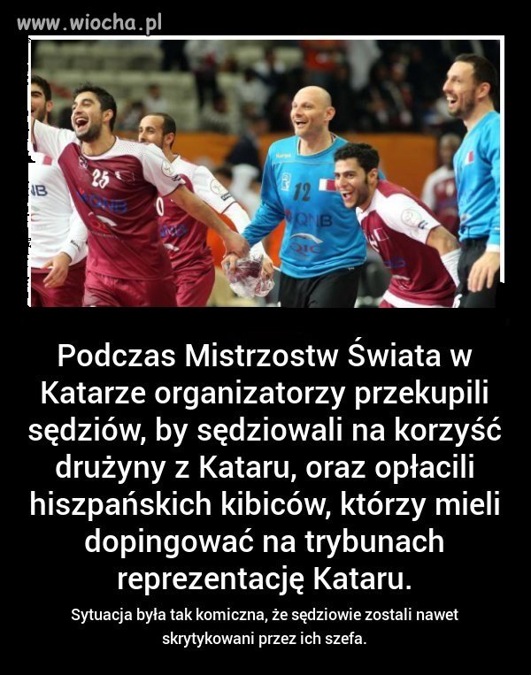 Katar-Polska 31:29