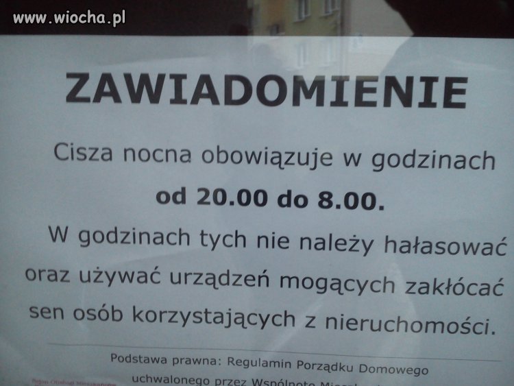 Cisza nocna