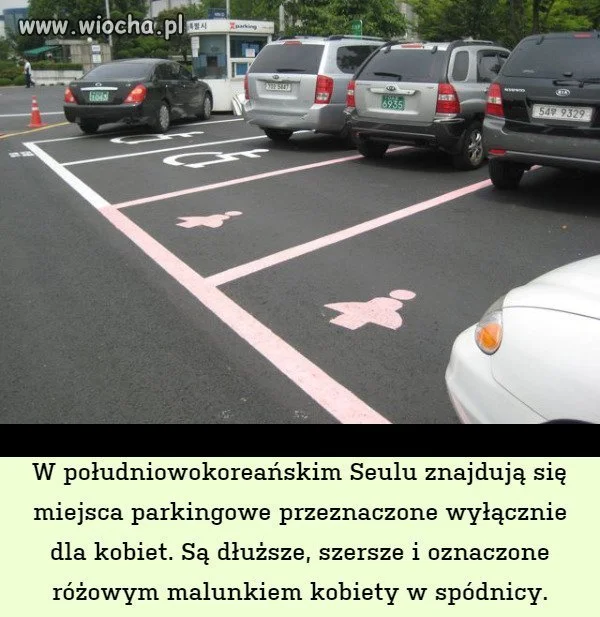 Ale żeby zaraz koło niepełnosprawnych. 