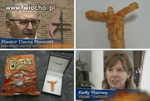 Znaleźli Jezusa w Cheetosach