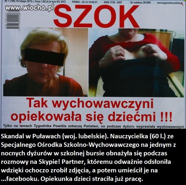 Chciała mieć swoje 5 minut