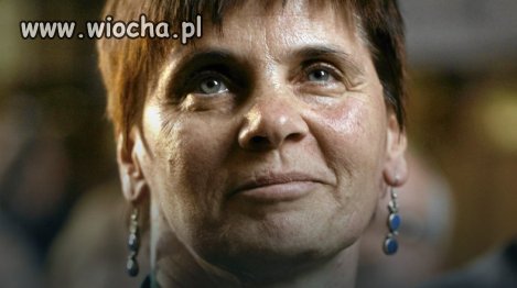 Pani Ochojska chyba chciała się przypomnieć