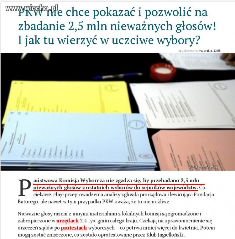 Jak za komuny 