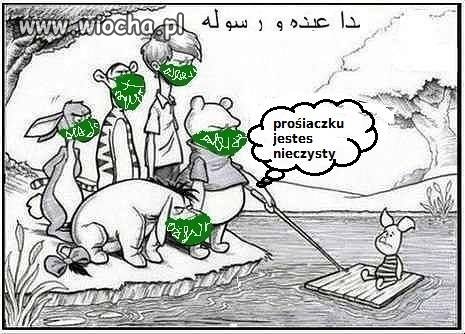 Miś Puchatek po islamsku