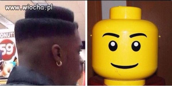 Fryzura na Lego