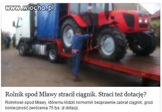 Czyli Państwo okrada dwa razy...