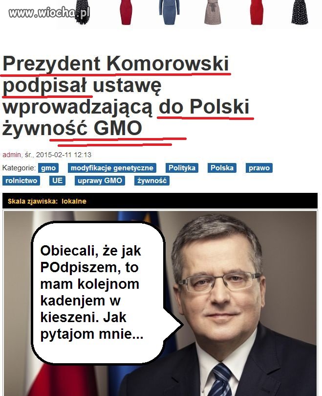 Kiedy pytają mnie o GMO, biorę w ciemno