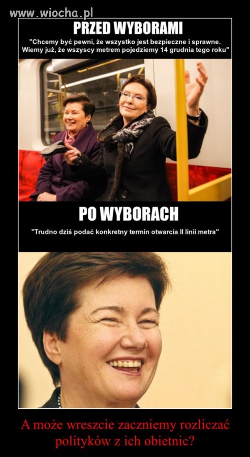 Nie mogę patrzeć na te szpetne, wredne ryje