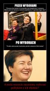 Nie mogę patrzeć na te szpetne, wredne ryje