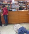 Zmęczyło go stanie w kolejce