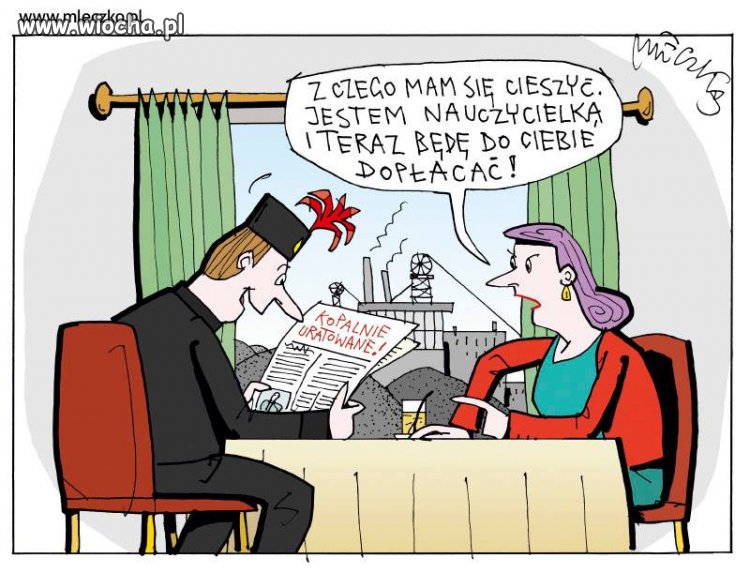 By dać jednym trzeba zabrać drugim 
