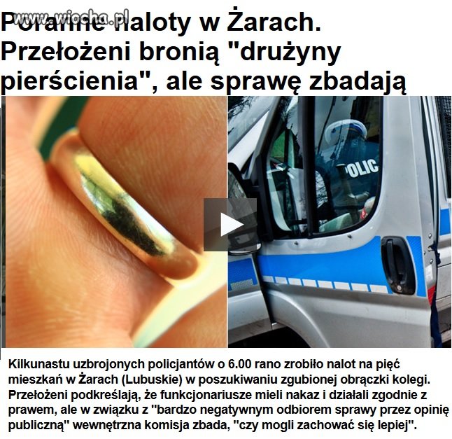 Policja + prokuratura = patologia