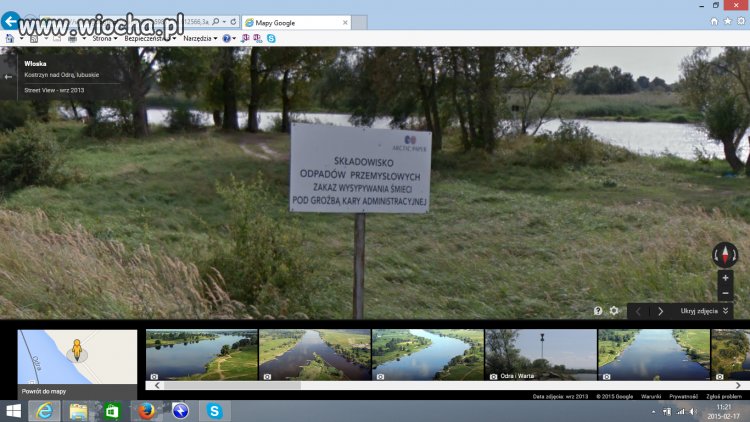 Szukałem romantycznego miejsca, a tu...składowisko