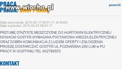 Analfabeta przyjmie do pracy