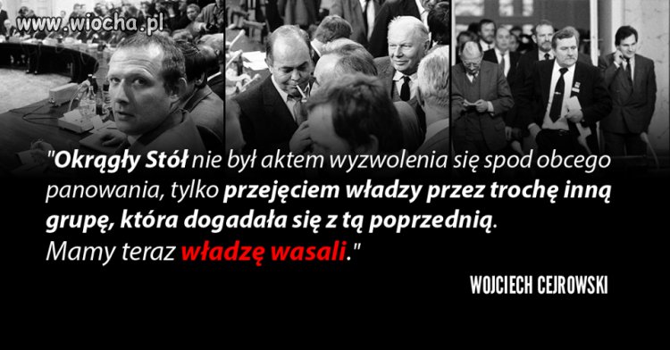 Mądre słowa Pana Cejrowskiego ...