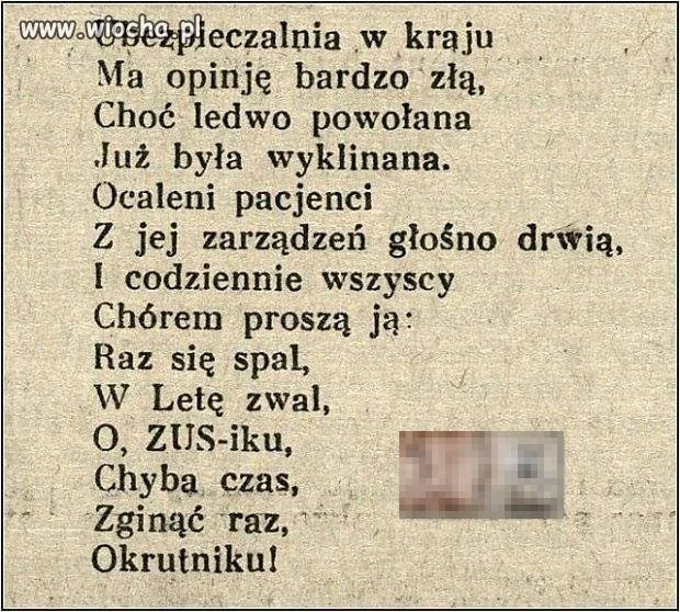 ZUS, jak widać