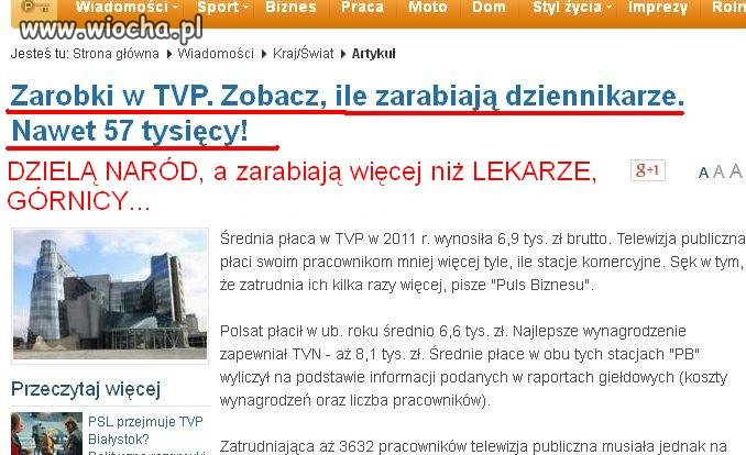 Zarabiają KROCIE, a sami dzielą naród !!!