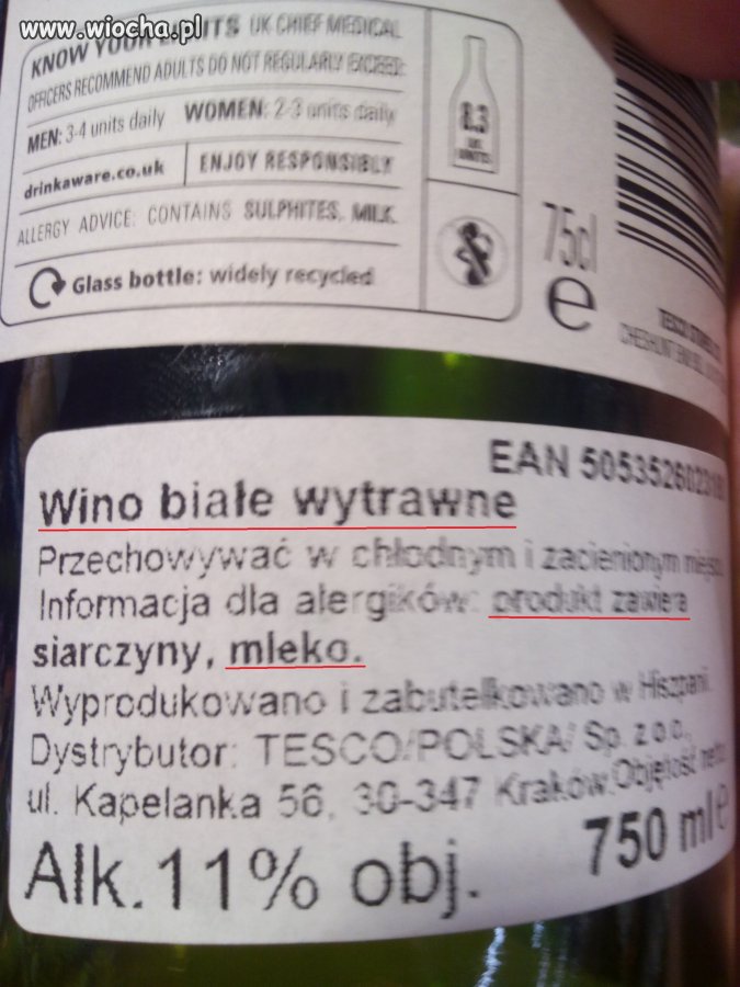 Wino z Tesco