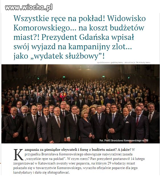 Tym razem koryto ewidentnie przegięło!!!