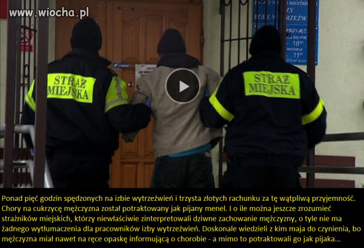 5 godzin chory spędził na izbie, a był trzeźwy