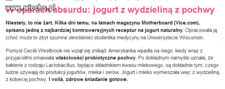 To za dużo nawet