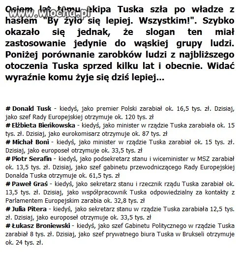By żyło się lepiej! Tylko komu? Jeszcze Nowak