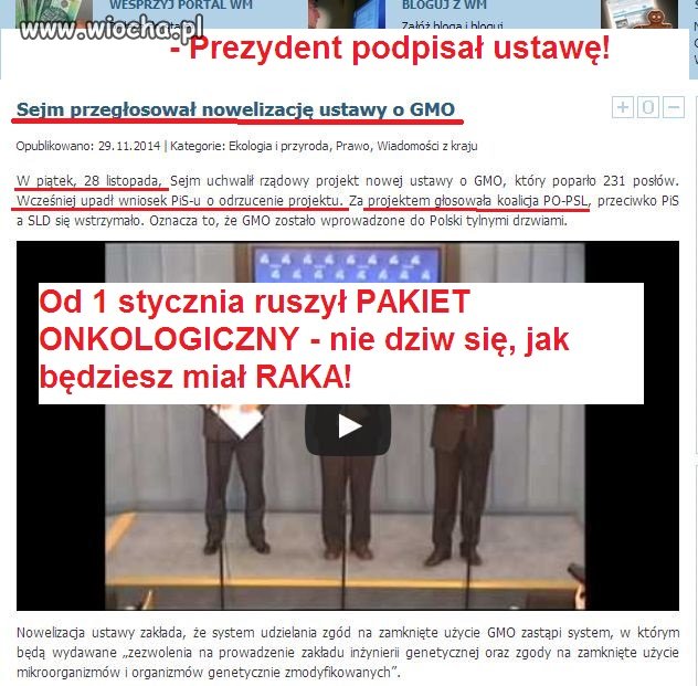 Tak wiocha, że niby PREZYDENT POLSKI 