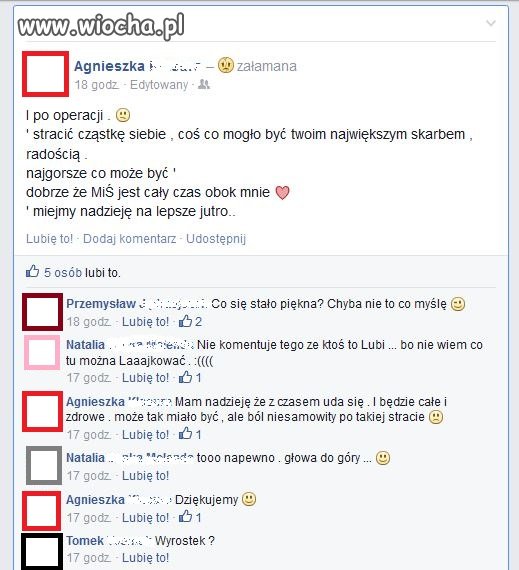 Poroniłam...