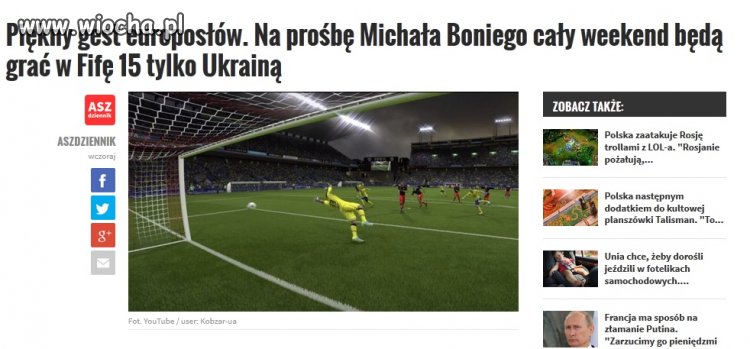Szach mat dla Rosji i Putina.