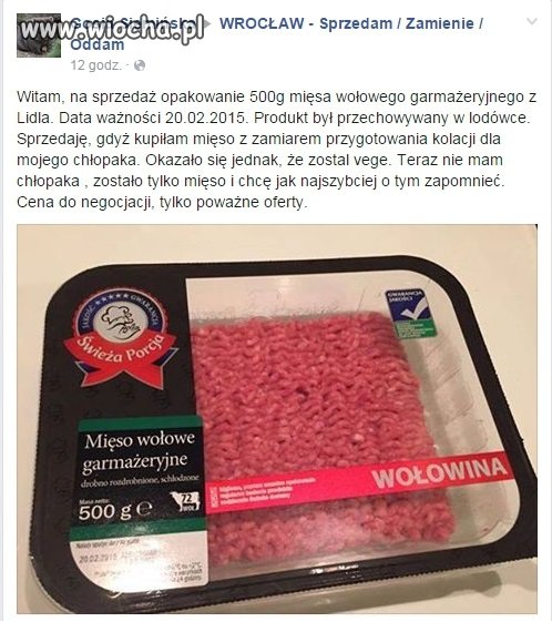 Został Weganem