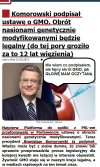 Ja Prezydent wszystkich "polakuf" daję wam GMO